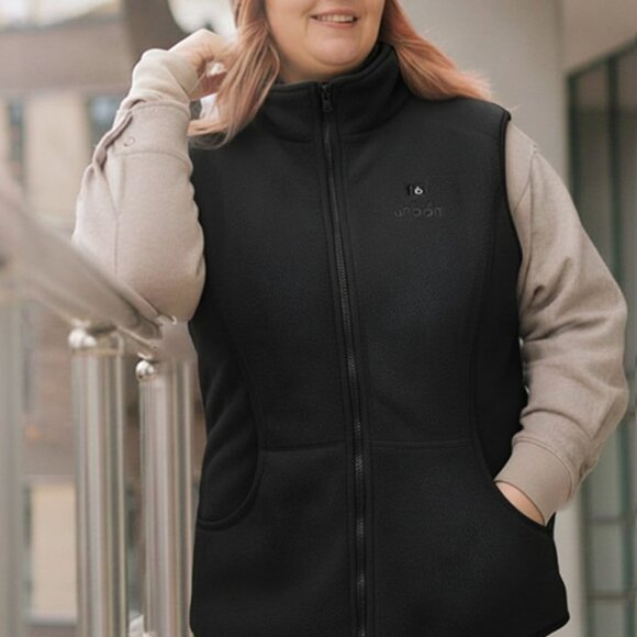 Polar Fleece Heated Vest with USB - Picture 1 of 13